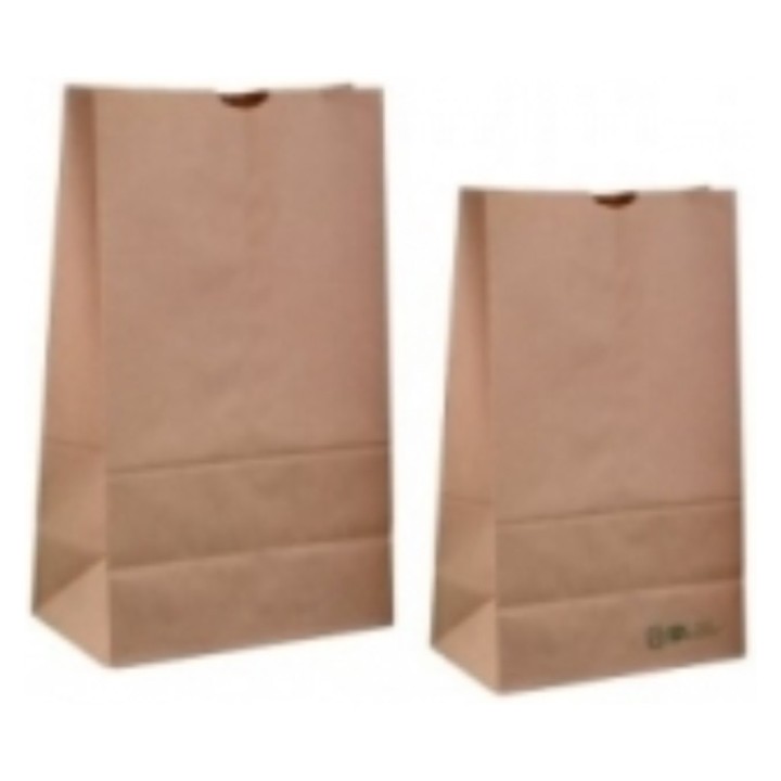Bolsa americana papel 22+14x37 cm. 60 g. (cj. 500 un.)