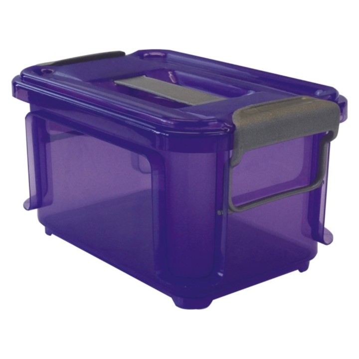 Caja ordenación mini 3 l. violeta