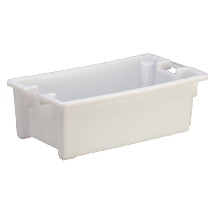 Caja cubeto 60 l. blanca