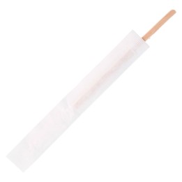Agitador enfundado madera 0,5x11 cm. (pq. 1000 un.)
