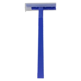 Cuchilla afeitar doble hoja 10 cm. azul (pq. 100 un.)