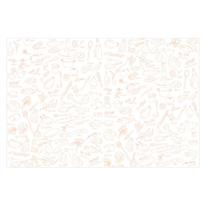 Papel antigrasa 35x52 cm. 34 g. blanco (cj. 500 un.)