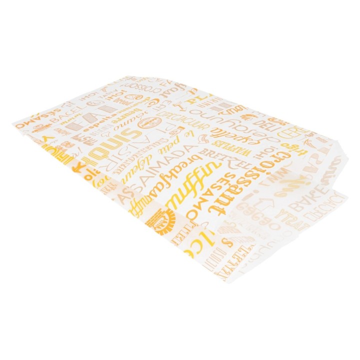 Bolsa Croissants Parole 14+7x26 cm.  (pq. 500 un.)