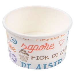 Tarrina helados Parole cartón 70 ml. (cj. 2000 un.)