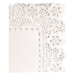 Blonda rectangular 45x36 cm. (pq. 250 un.)