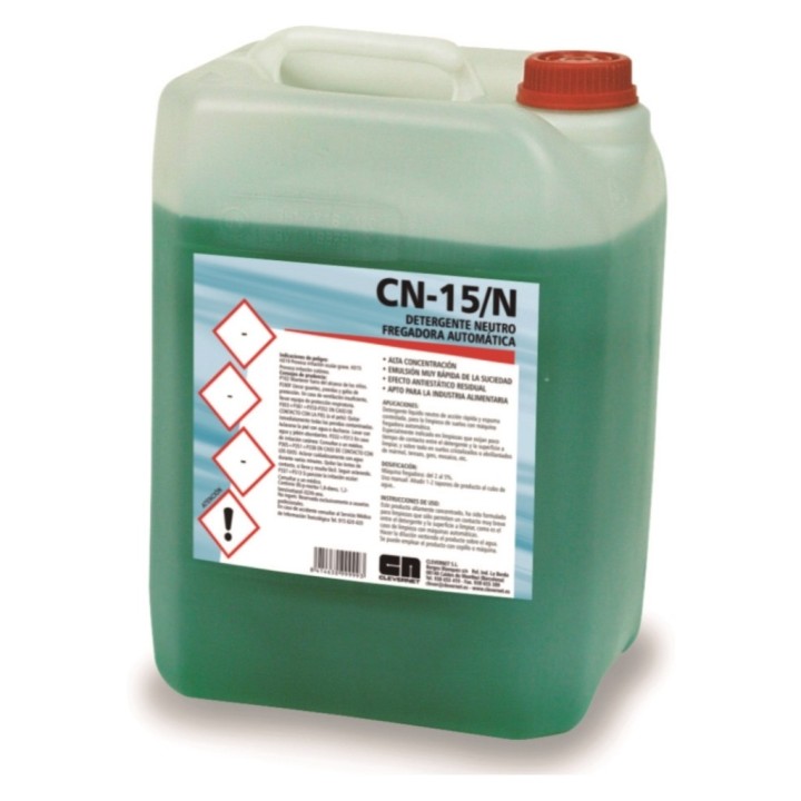 Limpiasuelos neutro c/espuma controlada CN-15/N (gf. 5 kg.)