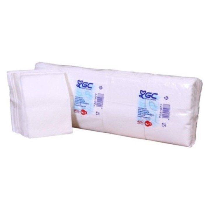 Servilleta Mini Serv 17x17 cm.  1 h. blanco (cj. 16000 serv.)