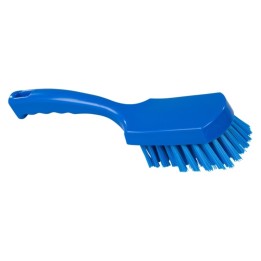 Cepillo con mango azul fibra dura 275x70 mm. azul
