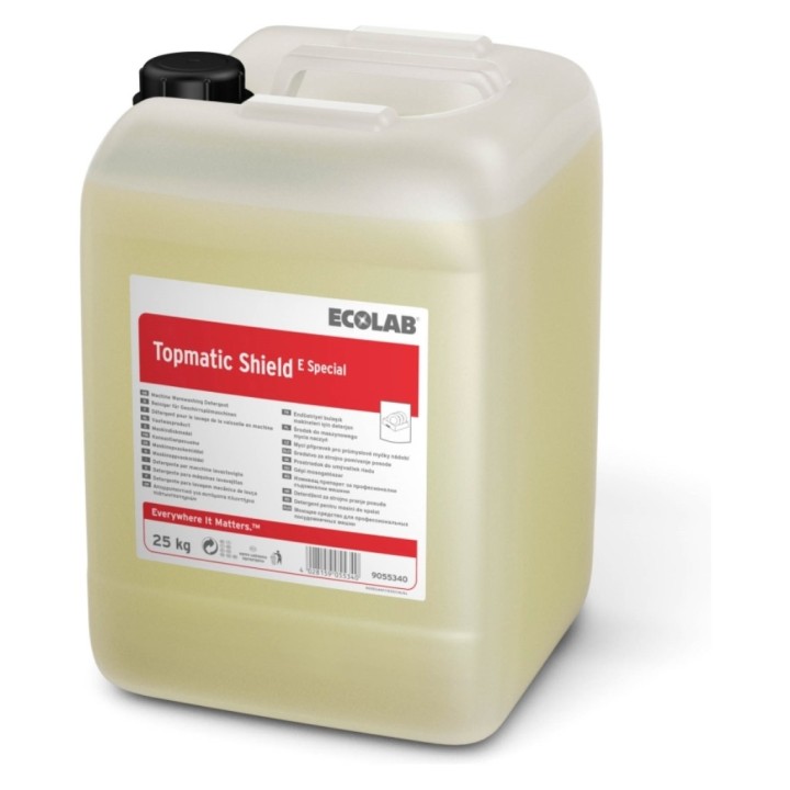 Topmatic Shield E Special detergente lavado aguas blandas medias ecolab  (gf. 25 kg.)