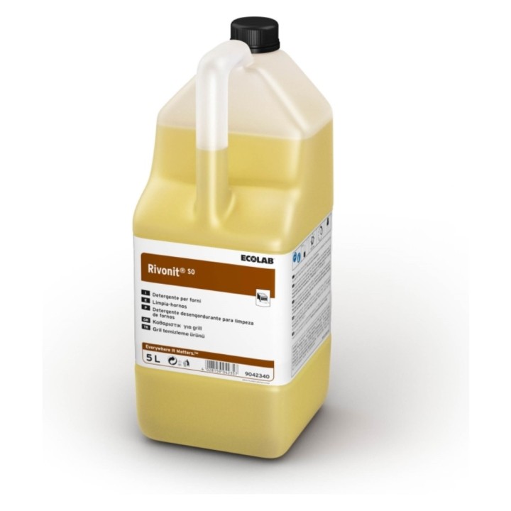 Rivonit So desengrasante parrillas hornos y planchas ecolab  (gf. 5 l.)