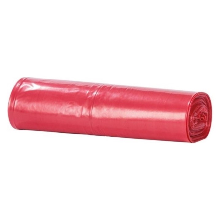 Bolsa Basura 85x105 cm.  g-140 rojo (cj. 25 r. 10 bl.)