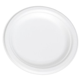 Plato compostable caña Ø17 cm. (pq. 50 un.)