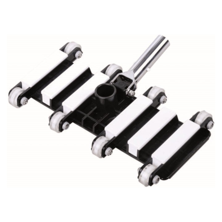 Limpiafondos 8 ruedas PE negro