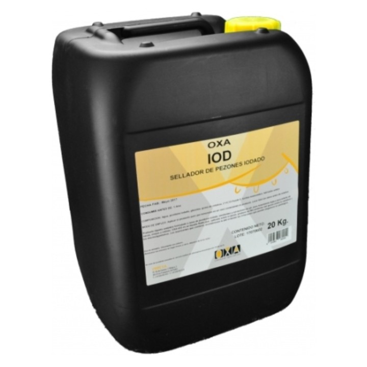 OXA-IOD desinf. prev.mastitis (gf. 20 kg.)
