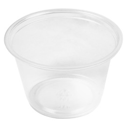 Tarrina Pequeña pp 120 ml.  transparente (pq. 125 un.)