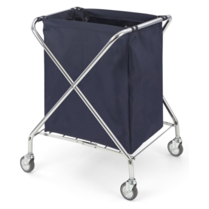 Carro cromado Dust Export tts 62x62x97 cm. 150 l.  (1 un.)