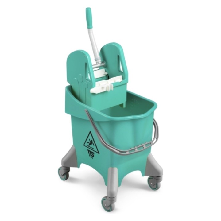 Cubo fregar 30 l. (pile verde con ruedas i prensa) (1 un.)