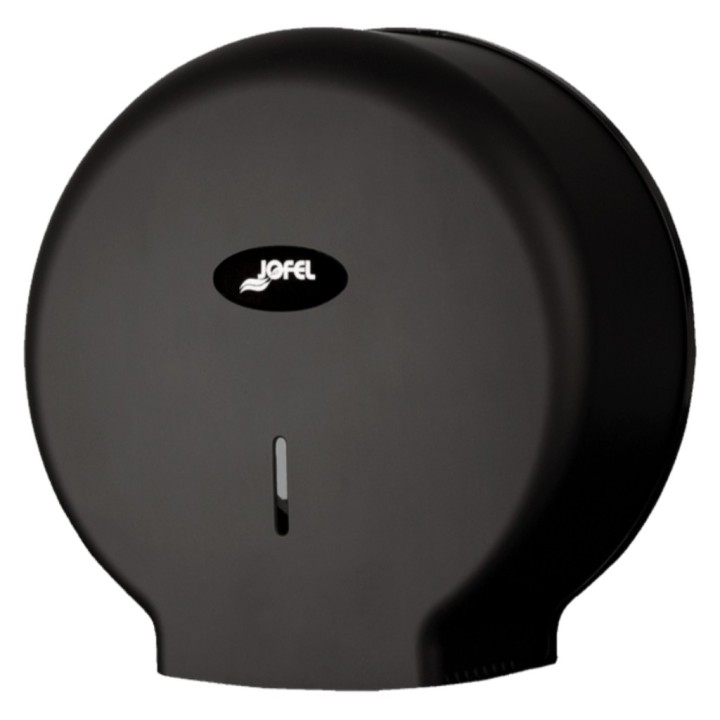 Portarrollos WC negro (1 un.)