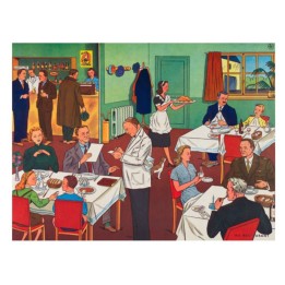 Mantelin papel ofest cuatricrom 31x43 cm.  (pq. 500 un.)