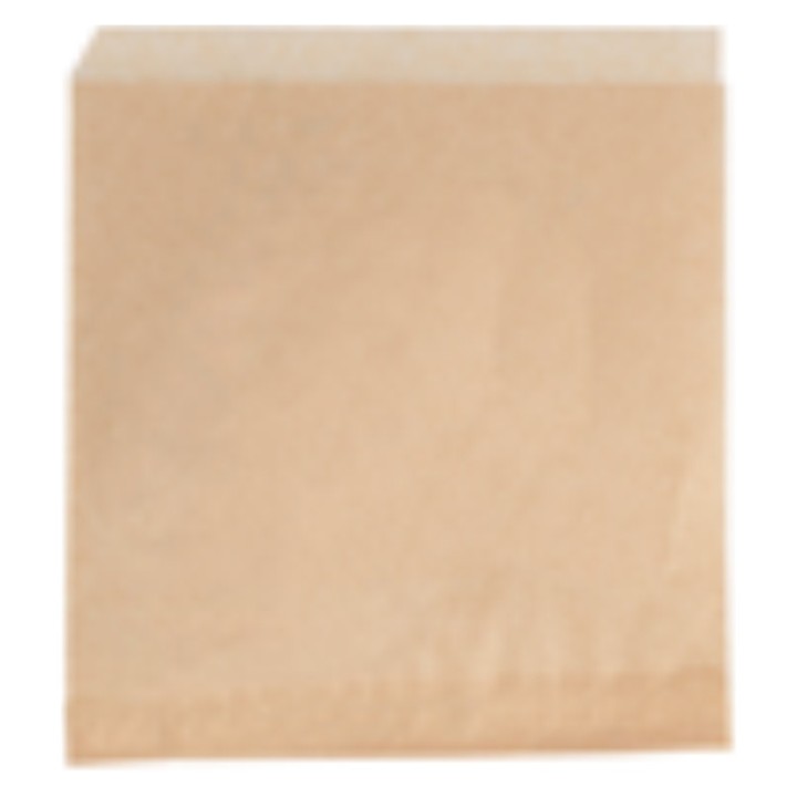 Papel antigrasa natural 17x22 cm.  (pq. 500 un.)