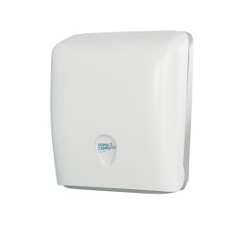 Dispensador toallas plástico  blanco (1 un.)
