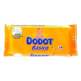 Toallita húmeda bebé Dodot Básico (cj. 18 pq. 54 un.)