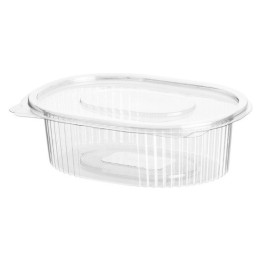 Envase (pet 2000 cc.) Oval. c/tapa 225x117x85 mm.  (pq. 50 recip.)