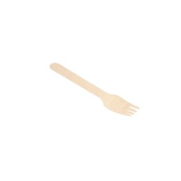 Tenedor compostable 158 mm.  (pq. 50 un.)