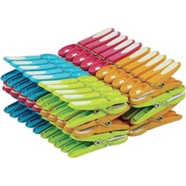 Pinzas ropa (Tarres) plástico  (pq. 24 un.)
