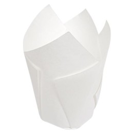 Capsula Tulipa 50x50/80 mm.  80 g. marrón (cj. 3000 un.)