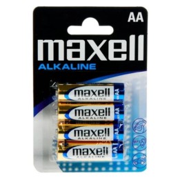 Pila alcalina AA (LR6) maxwell  (pq. 4 un.)