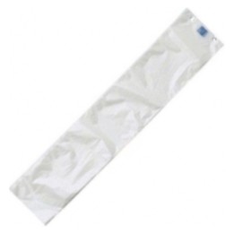 Bolsa larga para paraguas plástico 70x13 cm. transparente (cj. 2000 un.)