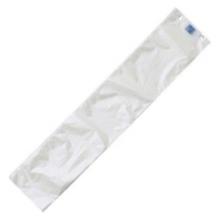 Bolsa larga para paraguas plástico 70x13 cm. transparente (cj. 2000 un.)