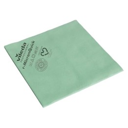 Bayeta Micronoquick Vileda 38x40 cm.  300 g. verd (pq. 5 un.)