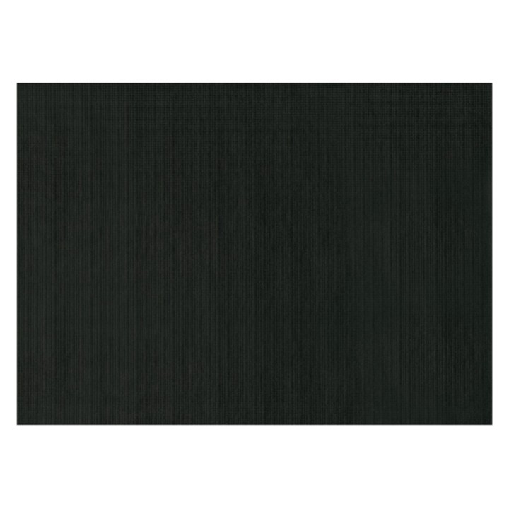Mantelín snack 43x31 cm. negro (pq. 500 un.)