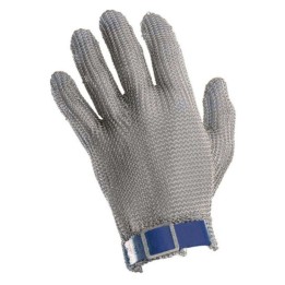 Guante malla inox ambidiestro T. 9-9,5 (L) azul