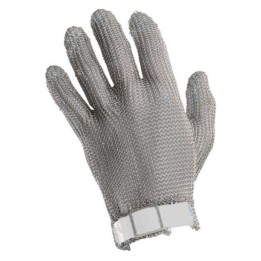 Guante malla inox ambidiestro T. 7-7,5 (S) blanco
