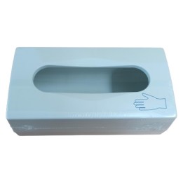 Dispensador artículos 1 solo uso plástico blanco