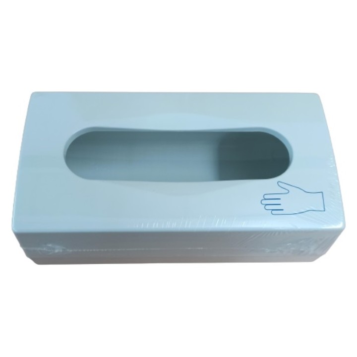 Dispensador artículos 1 solo uso plástico blanco