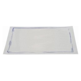Mantel Tokyo Blanco cenfa azul. papel 30x40 cm.  (cj. 1000 mant.)