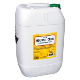 Oxa Mousse Clor Espuma detergente clorado (gf. 22 kg.)