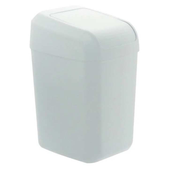 Papelera pongotodo 35x28x53 cm. 30 l.  blanco (1 un.)