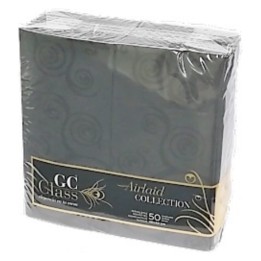 Servilleta Kangur GC Class 40x40 cm.  1 h. negre (pq. 50 serv.)
