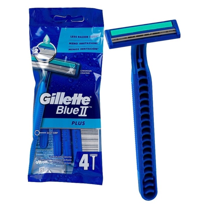 Cuchilla afeitar Blue II (Gillette) (cj. 20 pq. 4 un.)