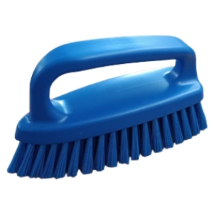 Cepillo manual tipo plancha 200x65 mm.  azul (1 un.)