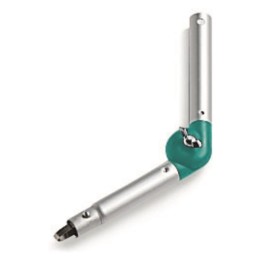 Codo articulado verde para mango telescópico TTS aluminio