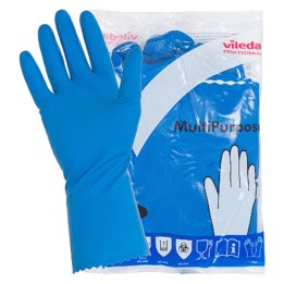 Guante Multipurpose (Vileda) T. 7 1/2-8 azul (par)