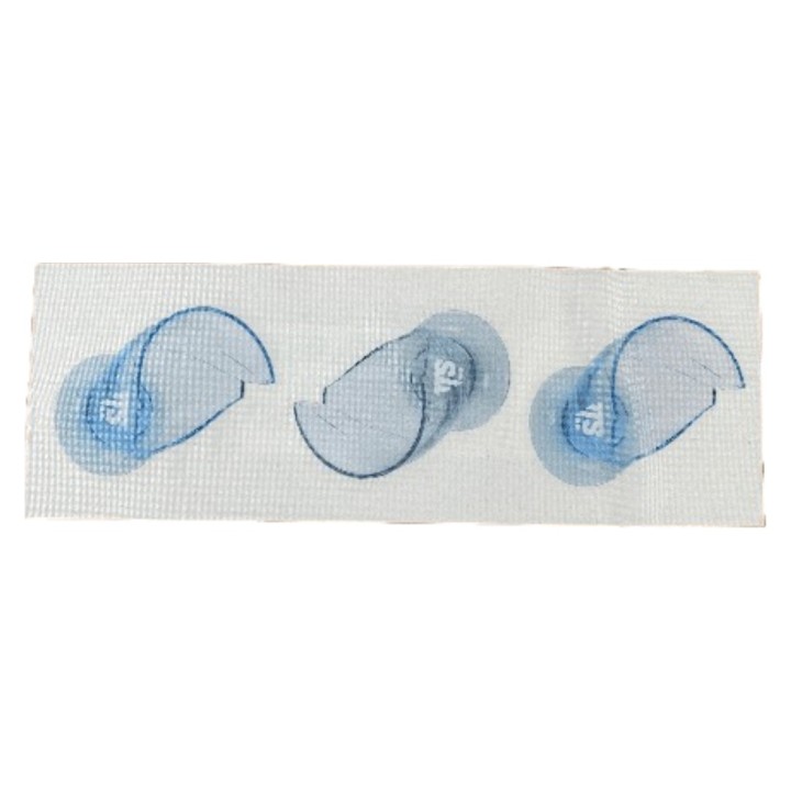Set 3 etiquetas adhesiva Dibujo vidrio pvc 19,5x6,5 cm.  (1 un.)