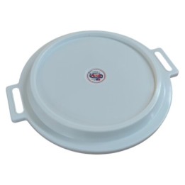 Tapa para barreño alimentario 30-40-50 l. Ø49x5 cm. blanca