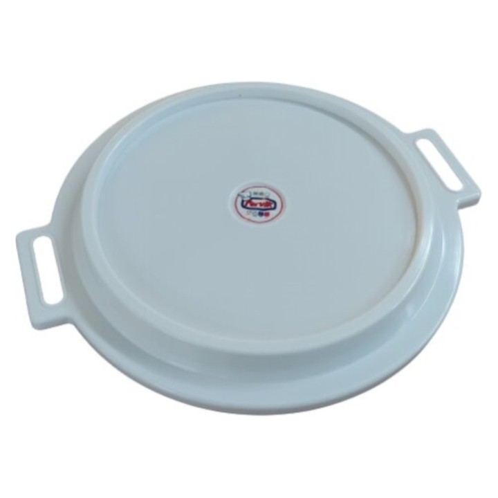 Tapa para barreño alimentario 30-40-50 l. Ø49x5 cm. blanca
